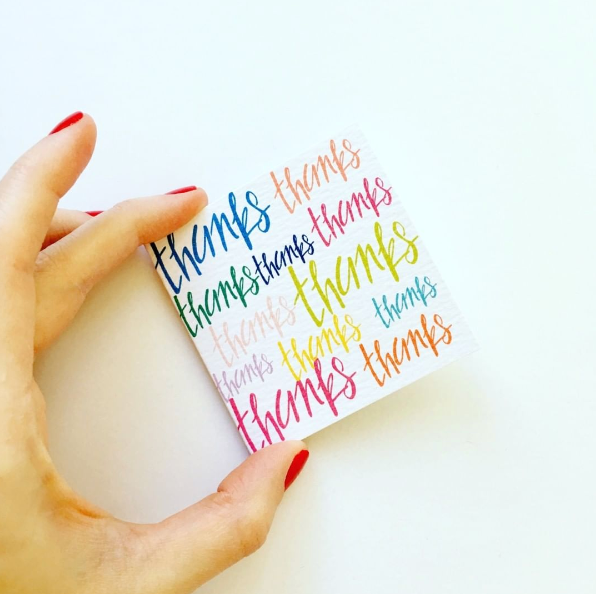 The Perfect Thank You Note Includes...