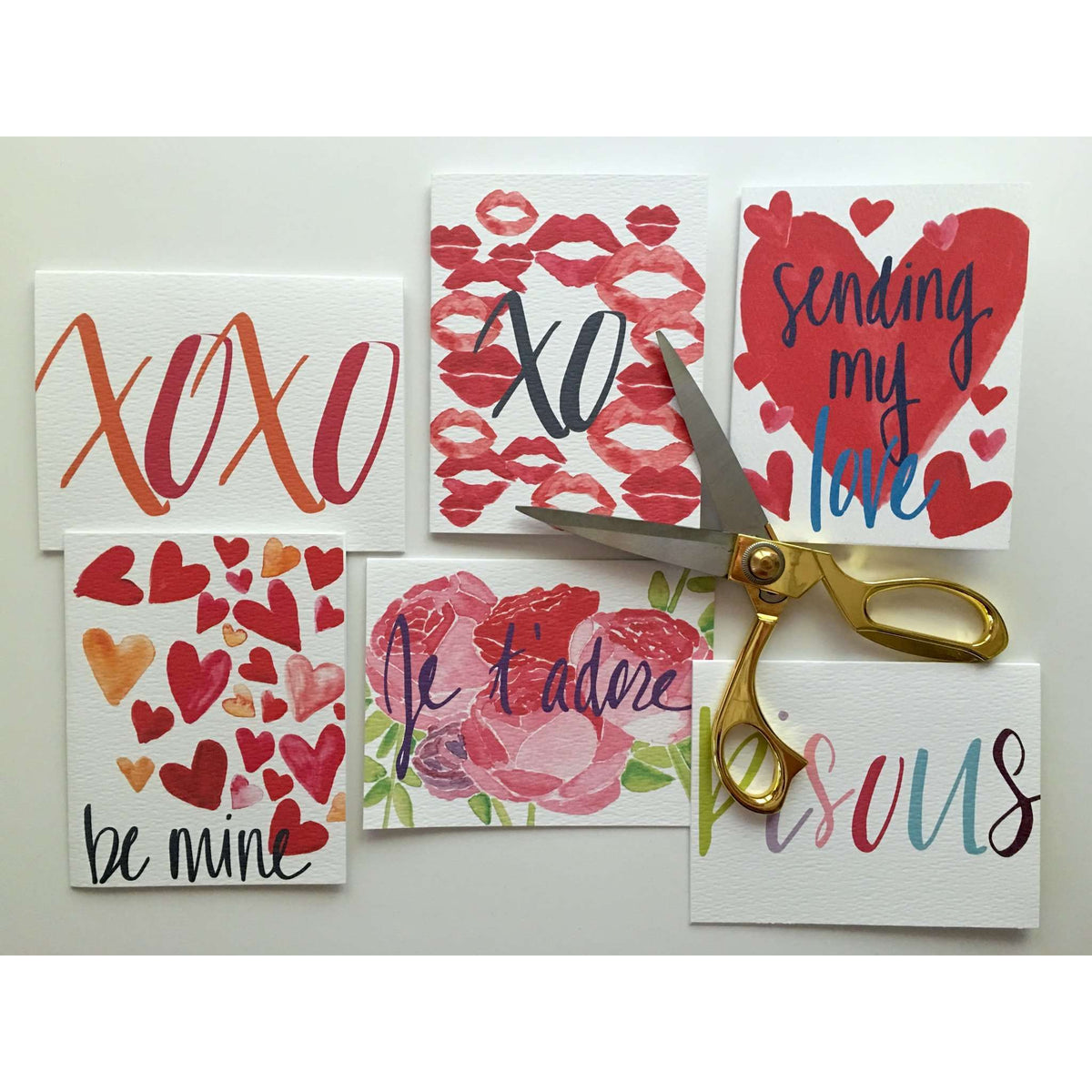 Be My Valentine Card - Allie &amp; Elle
