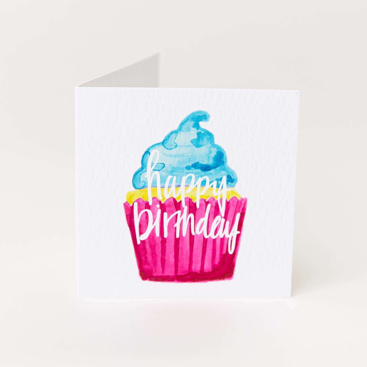 Birthday Cupcake Mini Card - Allie &amp; Elle