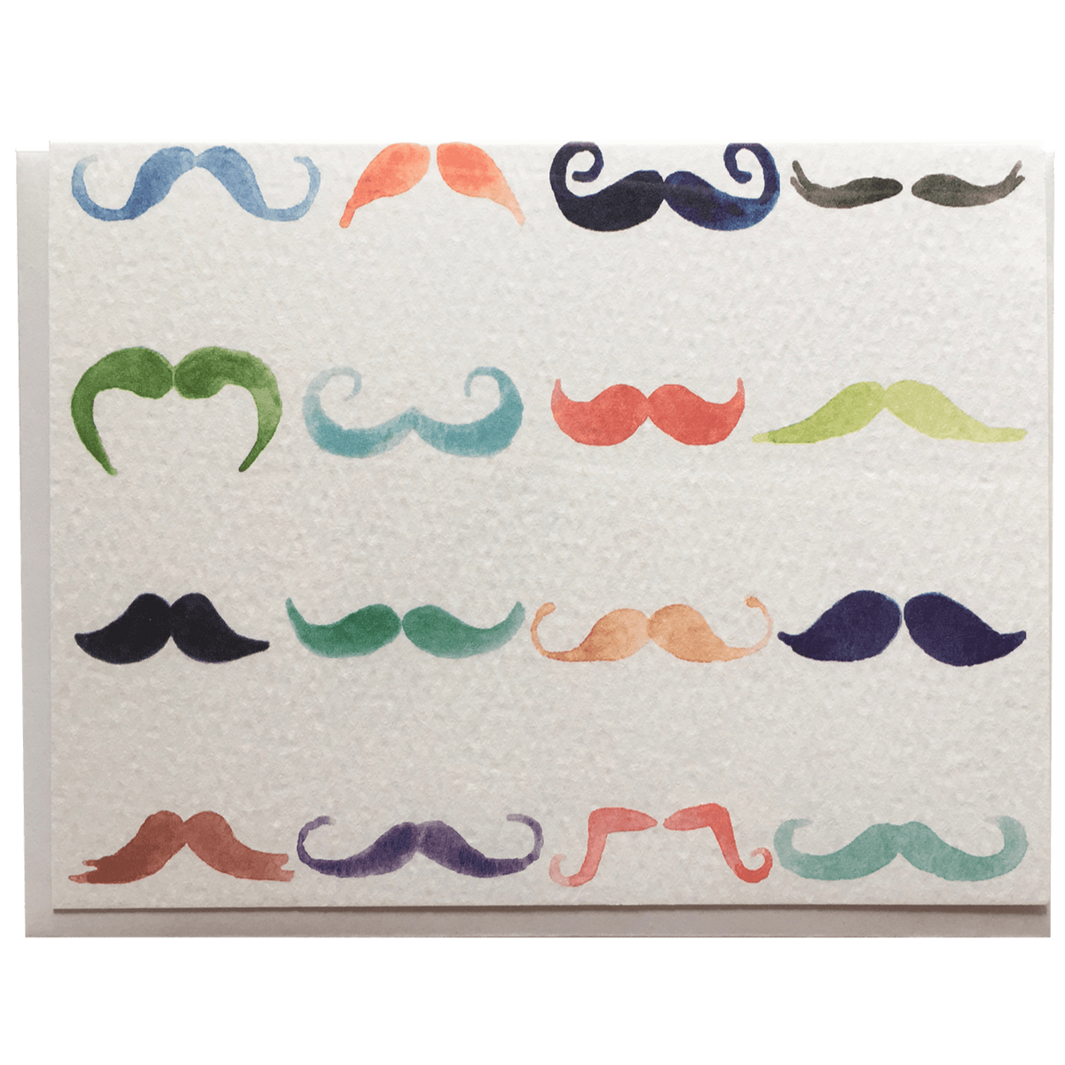 Mustache Everyday Card - Allie &amp; Elle