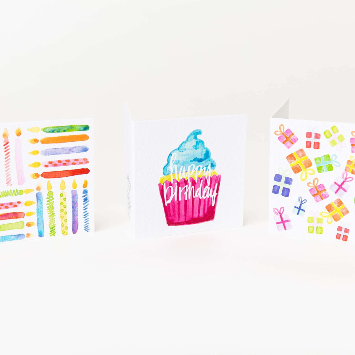 Birthday Cupcake Mini Card - Allie &amp; Elle
