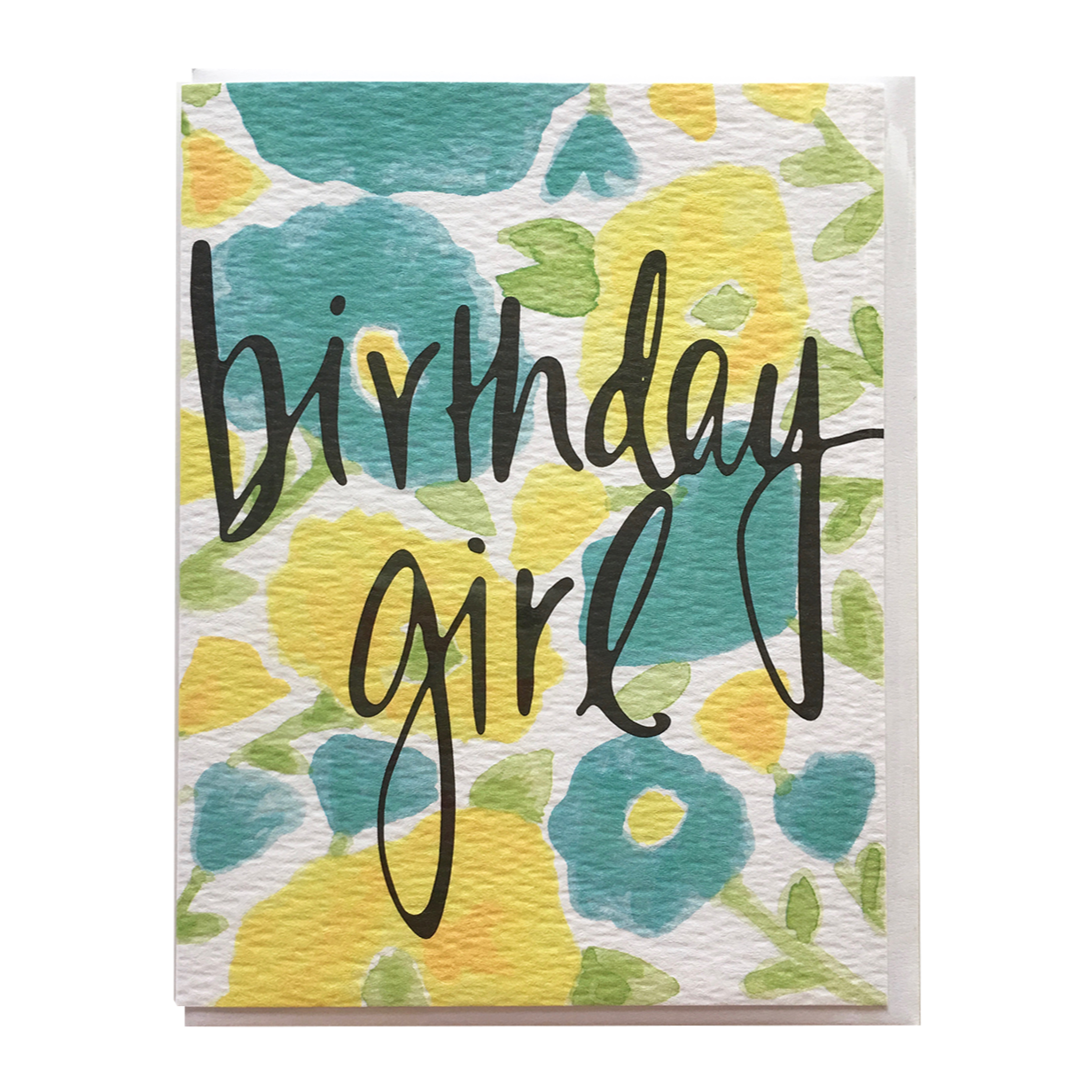 Birthday Girl Flowers Card - Allie & Elle