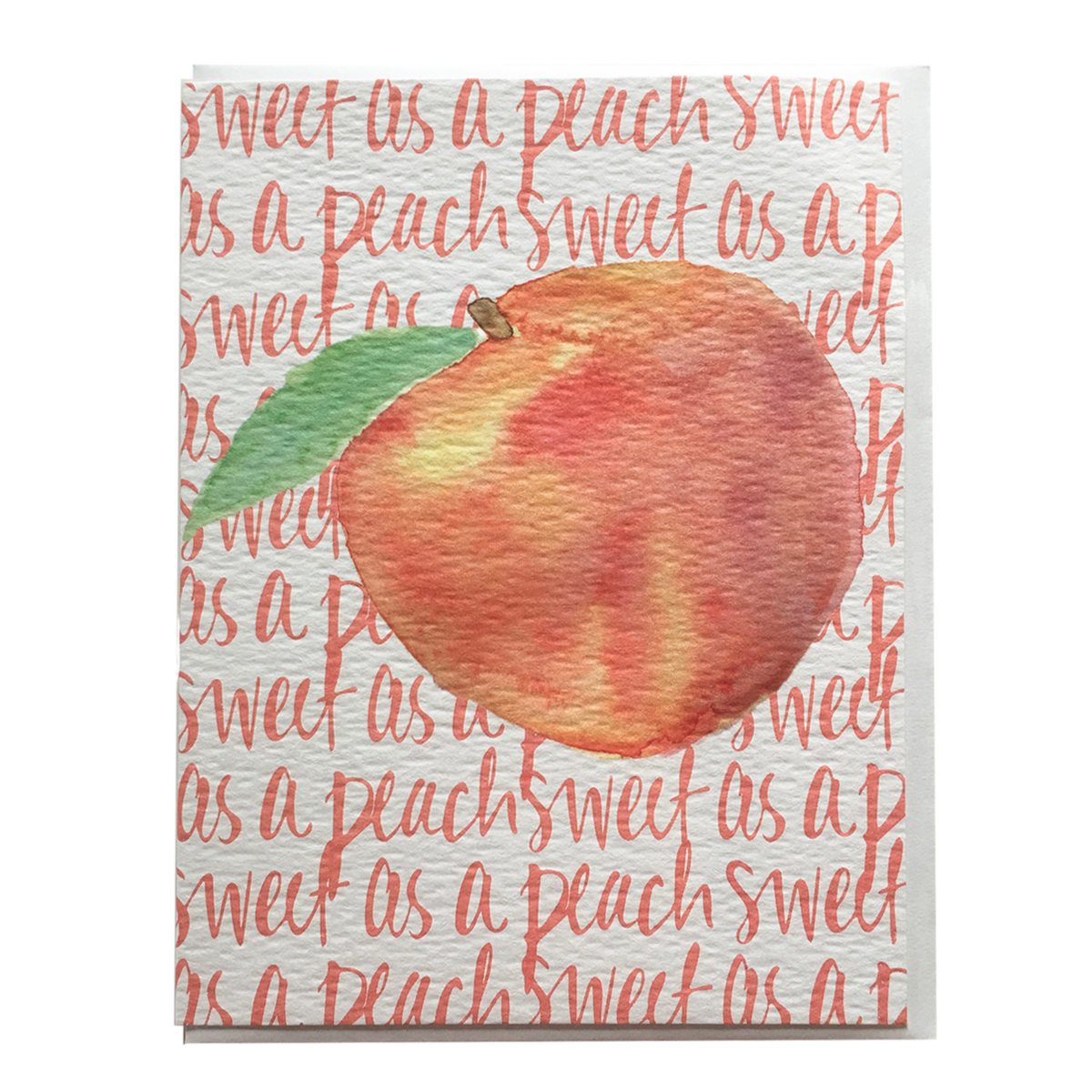 Georgia Peach Card - Allie &amp; Elle