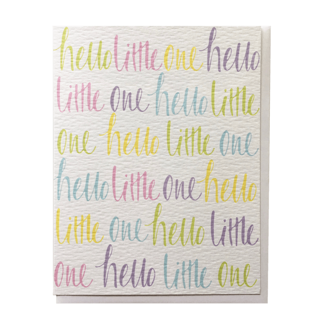 Hello Little One Baby Card - Allie &amp; Elle