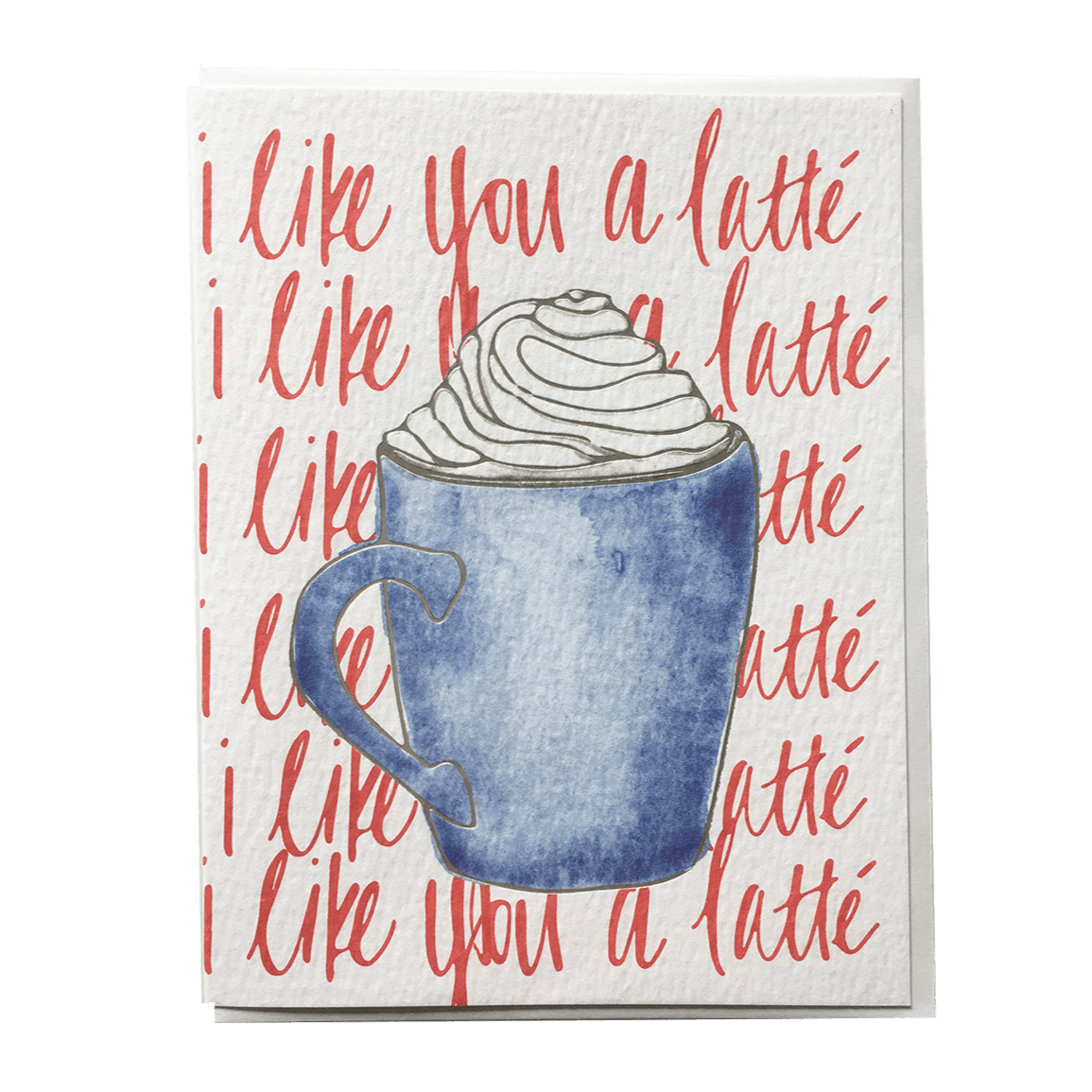 Like You a Latte Card - Allie &amp; Elle