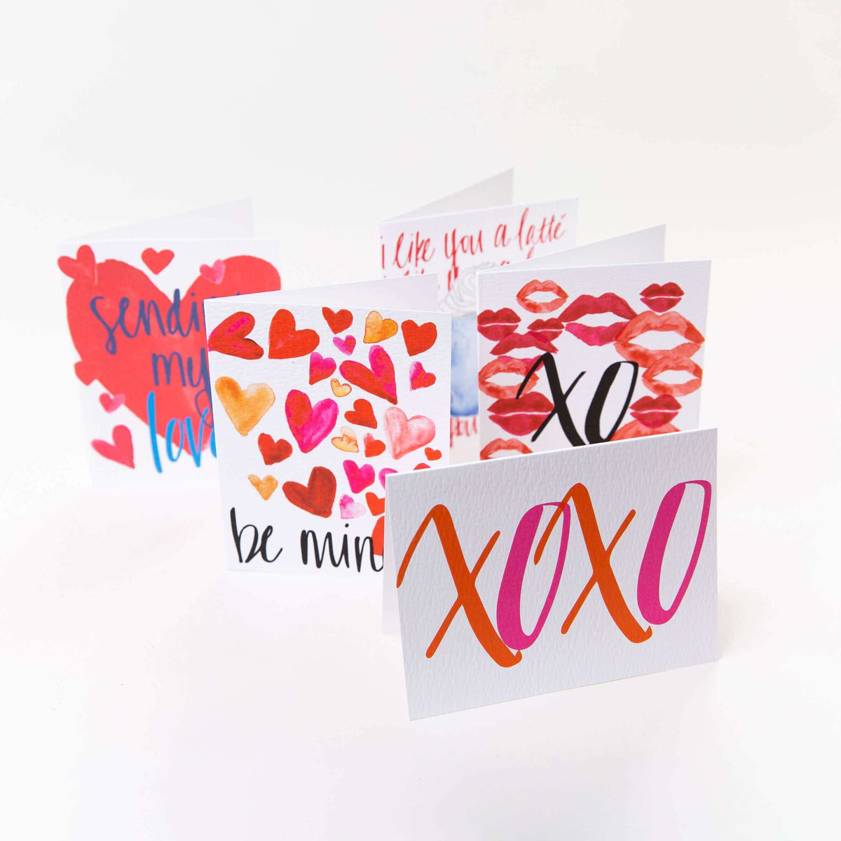 Love and Valentine Cards (Set of 5) - Allie &amp; Elle