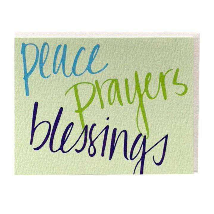 Peace Prayers and Blessings Card - Allie & Elle