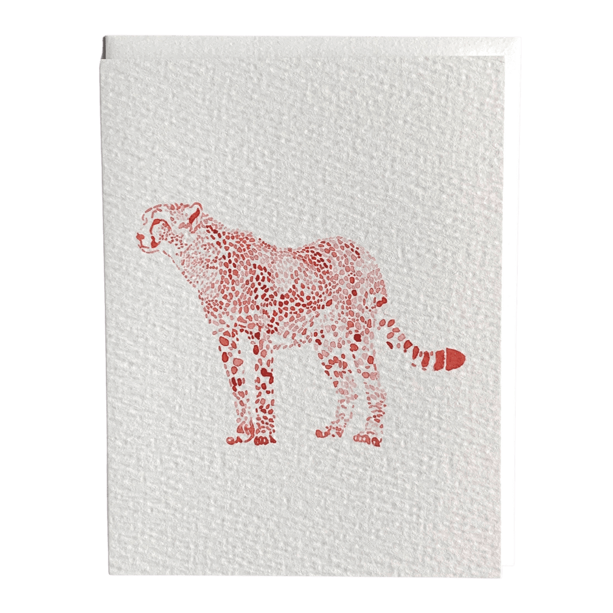 Watercolor Cheetah Card and Stationery - Allie &amp; Elle